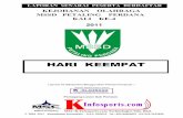 HARI KEEMPAT - MSSD Petaling Perdana | Kejohanan … · 2011-02-26 · 3 muhammad nur ikmal bin rosdi l1265 sm14 smk seksyen 19 ... 21 jivian nath a/l pushpanathan l1821 sm42 smk