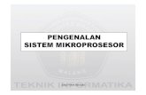 3 Sistem Mikroprosesor - gembong.lecture.ub.ac.id · • Walter A.Triebel, Avtar Singh • The Intel Microprocessors 8086/8088, 80186/80188, 80286, 80386, ... 3 Sistem Mikroprosesor.ppt