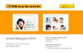 Invest Malaysia 2010 President & CEO - maybank.com · Invest Malaysia 2010 Dato’ Sri Abdul Wahid Omar ... nch A TM k ing o ans o ans o ans oan a nce c ... 3151.1 3257.1 Islamic