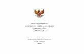 RENCANA STRATEGIS KEMENTERIAN RISET DAN … · Ekonomi Indonesia Tahun 2011-2025 dan ... kerangka penguatan Sistem Inovasi Nasional ... terutama teknik dan rekayasa, permasalahannya