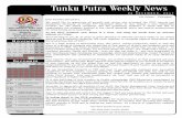 Tunku Putra Weekly News - tps.edu.my · Tunku Putra Weekly News ... English [Writing & Oral], Moral Education [Personal Values] The ... Tingkatan 5 Graduates P A G E 5