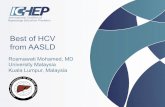 Best of HCV from AASLD - IC-HEP · Best of HCV from AASLD Rosmawati Mohamed, MD ... 14/ 15 13/ 13 11/ 11 10/ 10 40/ 50 39 ... Inc, Foster City, CA 9. Liver Unit, Casa Sollievo della