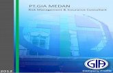PT. GIA MEDAN · Pada akhir tahun 2009, beliau mendirikan PT Gemilang Intan Andalas yang bergerak di bidang risk consultant (asuransi umum dan kesehatan), yang berkedudukan di Jakarta