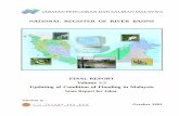 FINAL REPORT Volume 2.5 Updating of Condition of … download images... · October 2003 JABATAN PENGAIRAN DAN SALIRAN MALAYSIA NATIONAL REGISTER OF RIVER BASINS FINAL REPORT Volume