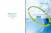 Visdynamics Holdings Berhad Annual Report 2012 · Visdynamics Holdings Berhad Annual Report 2012 Lot ... Donation campaign, ... the people of VisDynamics have fully supported and