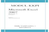 Modul Excel 2007 - stikeswh.ac.idstikeswh.ac.id/tem/files/ms_excel_2007.pdf · Microsoft Excel 2007 ... antara lain Excel, Word, Access, PowerPoint, Outlook, ... Latihan: Buat deret