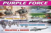 Purple Force edisi 3 - jointforces.mil.my · a. Mendapatkan pencalonan PPT dari setiap perkhidmatan serta menguruskan persiapan PPT sehingga di aturgerakkan. b. ... perpisahan dengan