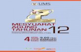 MESYUARA 12 - ppums.ums.edu.myppums.ums.edu.my/html/wp-content/uploads/2018/04/Buku-Aturcara... · • Bacaan Doa • Ucapan ... Memupuk semangat patriotik cintakan Universiti Malaysia