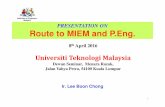 Route to MIEM and P.Eng. - razak.utm.myrazak.utm.my/pro-q/wp-content/uploads/sites/220/2016/04/... · MALAYSIA (IEM) Institution of Engineers Malaysia 3 Continuing Professional Development