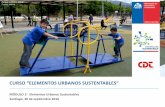 CURSO ELEMENTOS URBANOS SUSTENTABLEScsustentable.minvu.gob.cl/wp-content/uploads/2016/12/MODULO-2... · Fichas EUS . ESTRUCTURA ... Señalética de patrimonio, Santiago, RM . Fuente: