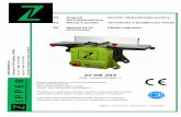 ZI-HB 204 - produktinfo.conrad.com€¦ · 15.1 Ficha técnica de la ZI-HB204 ..... 29 15.2 Componentes ... Hobelmesser (2 Stk.) 210 x 16.5 x 1.5mm max. Hobelbreite 204mm Durchlasshöhe