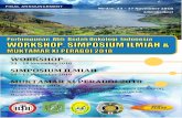 WORKSHOP - peraboi.com final.pdf · Pain Management in Palliative Care - dr. Monty Priosodewo Soemitro, Sp.B(K)Onk. 11.30 – 11.50 Plenary Lecture VIII How to Organize of Promotion