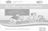 Hak Cipta © 2014 pada Kementerian Agama Republik Indonesia · agamaan, peserta didik dibekali dengan pelajaran Sejarah Kebudayaan Islam (SKI) dan Bahasa Arab. Sebagai panduan dalam