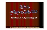 Matan Al Ajrumiyah - andridm72.files.wordpress.com · Kepada para saudaraku seperjuangan di rohis Metalurgi dan Material 2005 yang baru akan menebar jaring-jaring dakwah di jurusan