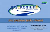 1.8 PETA TABURAN ADUAN 1.9 MAKLUMAT SEDIA ADA …apps.water.gov.my/jpskomuniti/dokumen/BATU PAHAT PROFILE JULAI 2011... · Jabatan Pengairan Dan Saliran Batu Pahat, Johor. NO. ISI