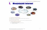 Buku ajar modul 8 - Lupus Blog · Buku Ajar Modul 8 Penggunaan Internet Buku Teknologi Informasi dan Komunikasi (TIK) Sekolah Bertaraf Internasional Kelas VIII 4 Materi Pembelajaran