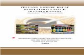 (Market Brief – ITPC Vancouver 2013) · peluang ekspor kecap kedelai (soya sauce) di pasar kanada (market brief – itpc vancouver 2013) indonesian trade promotion center vancouver