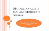 MODEL ANALISIS DALAM GEOGRAFI SOSIAL - yulifanasari.comyulifanasari.com/.../2018/05/Model-analisis-dalam-geografi-sosial.pdf · Pendekatan geografi pendekatan keruangan pendekatan