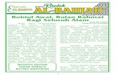 Robiul Awal, Bulan Rahmat Bagi Seluruh Alambuyayahya.org/wp-content/uploads/2018/01/020.BULETIN-JUMAT.pdf · terbesar sampai akhir zaman adalah sejarah yang terbesar dan termulia,