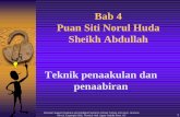 Bab 4 Puan Siti Norul Huda Sheikh Abdullah Teknik ... · ♦Slot kosong / nol boleh diisi dengan data yang ... – Gelintar Gol Terpacu - Dari gol patah balik ke data (Goal Driven