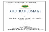 AKHLAK MULIA CERMINAN SOLAT SEMPURNA - e …e-masjid.jais.gov.my/uploads/uploads/26.10.2018 (RUMI) AKHLAK MULIA... · Dalam Islam, cara berpakaian telah diajar dengan mudah dan lengkap