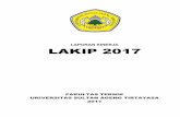 LAPORAN KINERJA LAKIP 2017 - ft.untirta.ac.idft.untirta.ac.id/assets/upload-files/LAKIP-FT_UNTIRTA_2017_rev.2.pdf · Laporan Kinerja Fakultas Teknik Universitas Sultan Ageng Tirtayasa