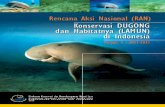 RAN Dugong - SURAJI | Perjalanan Ini · terancam punah yang tersebar di ... lh satu jenis mamalia laut dengan Indonesia, yang rnemiliki asosiasi ... kawasan pesisir dan pantai yang