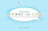Belajar HTML & CSS - seribuilmublog.files.wordpress.com · Jika anda menggunakan Google Chrome atau Safari, tidak usah menginstall firebug karena kedua browser dengan engine webkit