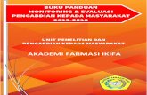AKADEMI FARMASI IKIFAikifa.ac.id/ikifa/wp-content/uploads/2018/12/Monev-PkM-2018-Ikifa... · i buku panduan monitoring & evaluasi pengabdian kepada masyarakat 2015-2018 akademi farmasi