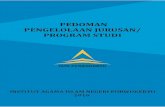 PEDOMAN PENGELOLAAN JURUSAN/ PROGRAM STUDIiainpurwokerto.ac.id/wp-content/uploads/2018/11/PANDUAN... · ii PEDOMAN PENGELOLAAN JURUSAN/PROGRAM STUDI TIM PENYUSUN Penanggung Jawab
