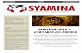 FOREIGN POLICY - Syamina.orgsyamina.org/uploads/Reguler 04 Feb 2016.pdf · ketakwaannya kepada Allah, dan ilmunya, Namun, ia juga adalah seorang ahli militer yang brilian, ... berorasi.