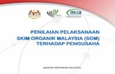 PENILAIAN PELAKSANAAN SKIM ORGANIK MALAYSIA ... - doa… · penilaian pelaksanaan skim organik malaysia (som) terhadap pengusaha jabatan pertanian malaysia