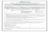 MALAYSIA AIRPORTS HOLDINGS BERHAD TENDER NOTICE … · 23,24&25/01/2019 MALAYSIA AIRPORTS HOLDINGS BERHAD TENDER NOTICE (Via eProcurement) Tenders are hereby invited from Individual