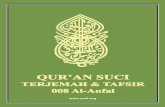 Quran Suci (Terjemah & Tafsir) — Indonesian Translation ...aaiil.org/indonesia/holyquran/quransuci_008_alanfal.pdf · ketabahan hati dalam menghadapi keadaan genting. Ruku keempat
