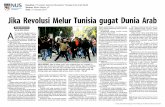 A3 Lnewshub.nus.edu.sg/news/1101/PDF/ARAB-bh-31jan-p7.pdfKita tunggu berita dan perkembangan se- lanjutnya sebelum membuat sebarang jang- kaan mengenai kesan revolusi rakyat di Tuni-