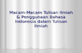 [PPT]Pertemuan 10 & 11 Yuli Rozalipsi151.weblog.esaunggul.ac.id/wp-content/uploads/sites/... · Web viewMacam-Macam Tulisan Ilmiah & Penggunaan Bahasa Indonesia dalam Tulisan Ilmiah