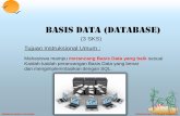 Basis Data (Database)dinus.ac.id/repository/docs/ajar/sbd-bab5-2018_revisi.pdf · Database System Concepts 1.1 ©Silberschatz, Korth and Sudarshan Basis Data (Database) Tujuan Instruksional