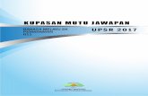 011 BAHASA MELAYU PEMAHAMAN SK - gurubesar.my · Bahasa Melayu Pemahaman SK 3 Kupasan Mutu Jawapan UPSR 2017 Soalan 21(b) Contoh Jawapan Cemerlang: Berdasarkan contoh di atas, calon