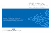 PANDUAN - Wiki paramadinawiki.paramadina.ac.id/images/e/e0/20170830_-_Panduan_Karya_Akhir.pdf · proposal/kolokium (untuk Program Studi DKV dan DPI). f. Memimpin seminar proposal/kolokium