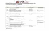 Permohonan secara atas talian : ... KEMASUKAN II... · universiti teknologi malaysia (utm) 0 syarat kemasukan bagi program sarjana muda (separuh masa) lepasan diploma sesi akademik
