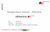 Temperature Sensor - Sarasindo - Distributor ALLMETRA ... · Distributor di Indonesia : PT. Sarasindo Prima Perkasa Royal Sunter Blok E-5 Jakarta ITC Cempaka Mas Lt 7 No.1B Jakarta