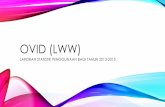 OVID (LWW) - mlgnet.files.wordpress.com · •Lebih 6,000 ebooks •Lebih 1,400 premium, peer-reviewed journals – tanpa ‘embargo’ •Lebih 100 bibliografi dan pangkalan data