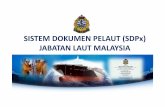 SISTEM DOKUMEN PELAUT (SDPx) JABATAN LAUT …marine21.marine.gov.my/appl/JPICT/JPICT032011/Agenda 7- Laporan... · Okt 2010 Penambahbaikan Modul Sistem Dokumen Pelaut ... mempunyai