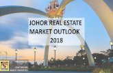JOHOR REAL ESTATE MARKET OUTLOOK 2018 · Iskandar Malaysia 65% Batu Pahat 11% Muar 8% Others 16% MARKET SHARE BY TOWNS FOR RESIDENTIAL PROPERTIES IN Q3 2017 •Out of the residential