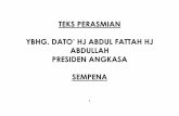 YBHG. DATO’ HJ ABDUL FATTAH HJ - angkasa.coopangkasa.coop/bm/images/teksucapanpresiden/...ke-28-SMK-Kelana-Jaya.pdf · Terima Kasih Pengacara Majlis . 4 YBrs. Tn Hj Jamaluddin bin