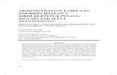 ADMINISTRATIVE ETHICS IN NOORDIN HASSAN’S SIRIH …malayliterature.dbp.my/wordpress/wp-content/uploads/2015/12/3... · ADMINISTRATIVE ETHICS IN NOORDIN HASSAN’S SIRIH BERTEPUK