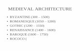 MEDIEVAL ARCHITECTURE - Direktori File UPIfile.upi.edu/Direktori/FPTK/JUR._PEND._TEKNIK_ARSITEKTUR/... · arsitektur tersendiri: Catacombe. ... Bangunan-bangunannya: • Kastil (akarnya