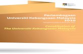 Warta 31 Disember 2010 - Official Portal of UKM · p.u.(a) 446. / 3 akta universiti dan kolej universiti 1971 perlembagaan universiti kebangsaan malaysia susunan seksyen seksyen 1.