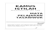 Istilah - Tasawwur Islam | Suatu Blog yang … · Web viewMusafir Orang yang dalam perjalanan dari satu tempat ke satu tempat yang lain Mushaf Naskah al-Quran yang bertulis tangan