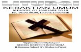 MINGGU, 07 JANUARI 2018 pembenaran untuk hidup.” (Roma 5 : 17-18) PF : Demikianlah berita anugerah dari TUHAN ! ... Bacaan pertama diambil dari Kitab Kejadian 1:1-5 ... 2.6. Khotbah
